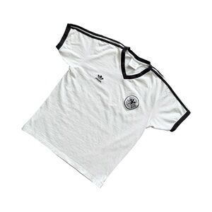 Vintage 90s Adidas Germany DFB Ringer T-Shirt / Jersey